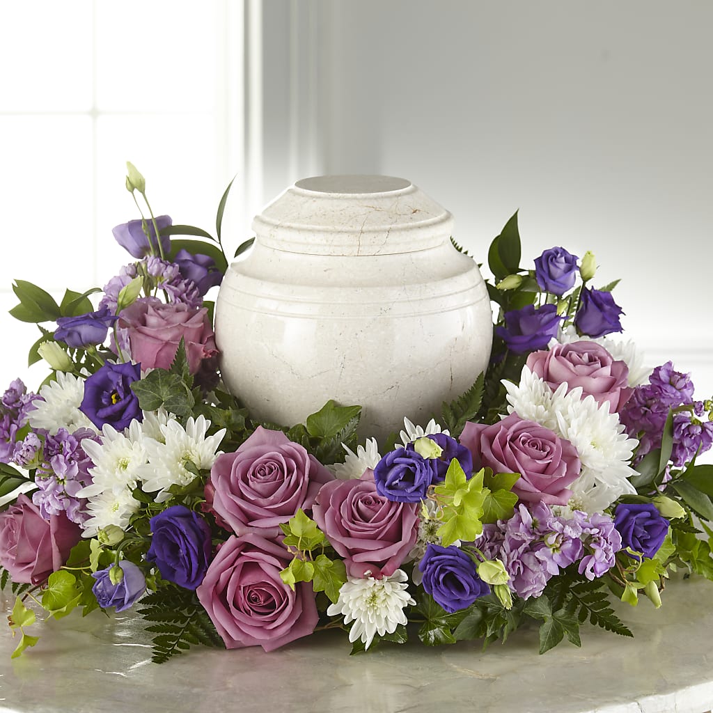 Blooming Sympathy Cremation Adornment – YOLE'S FLOWERS, New Orleans LA