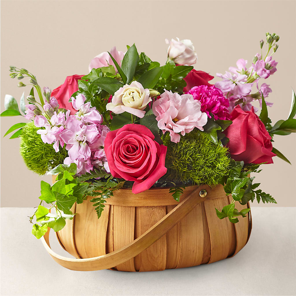 Radiance in Bloom Basket – YOLE'S FLOWERS, New Orleans LA