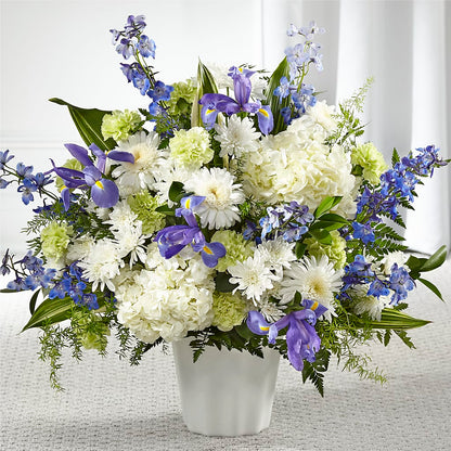 Soft Serenity Floor Basket – YOLE'S FLOWERS, New Orleans LA