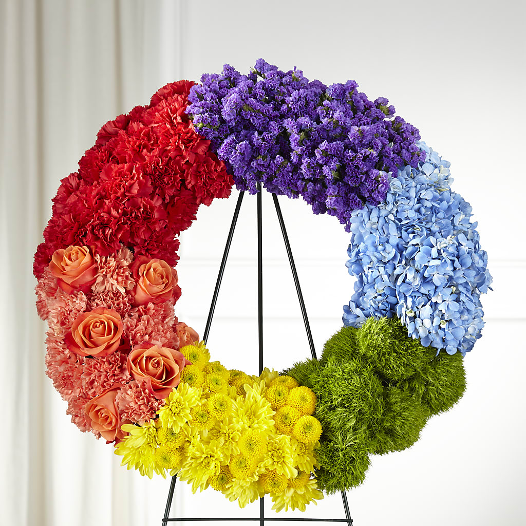 Circle of Love Wreath – YOLE'S FLOWERS, New Orleans LA