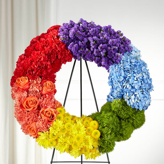 Circle of Love Wreath – YOLE'S FLOWERS, New Orleans LA