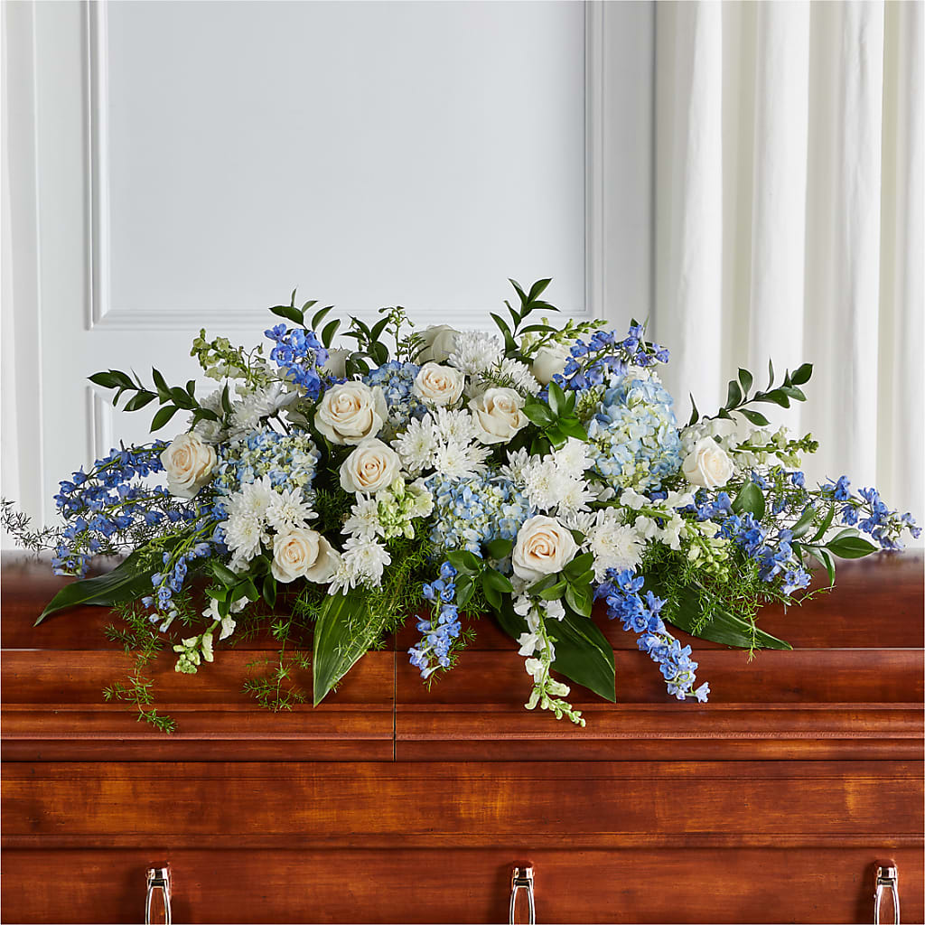 Timeless Essence Casket Spray – YOLE'S FLOWERS, New Orleans LA
