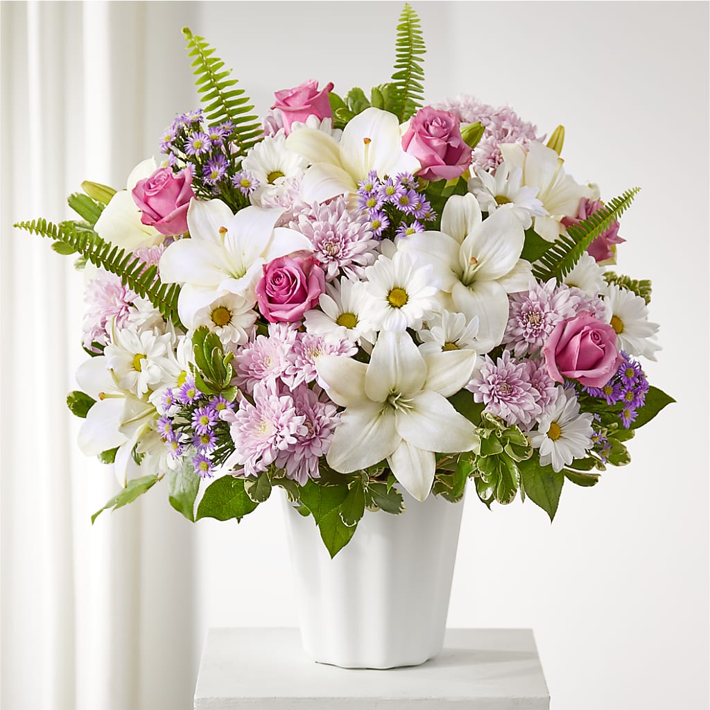 Warmest Thoughts Tabletop Basket – YOLE'S FLOWERS, New Orleans LA