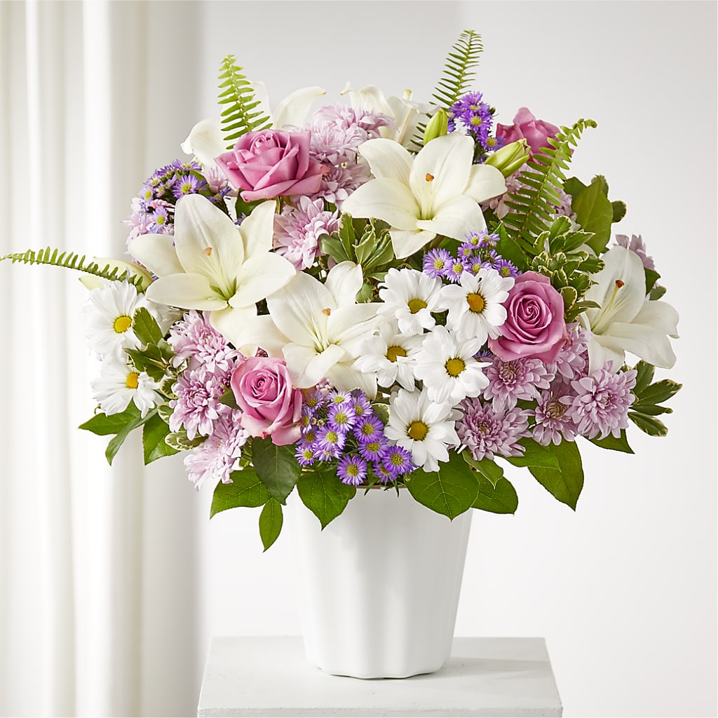 Warmest Thoughts Tabletop Basket – YOLE'S FLOWERS, New Orleans LA
