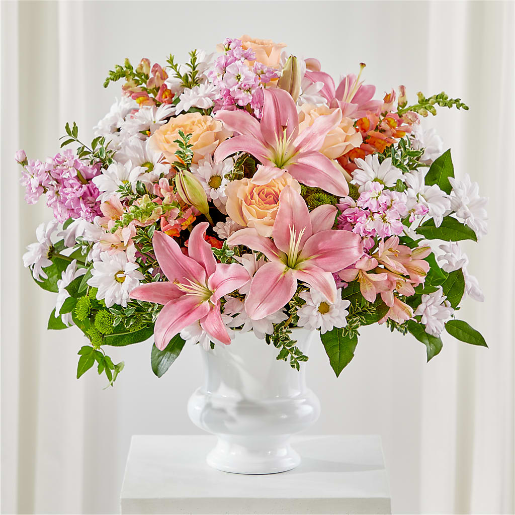 Heartfelt Gesture Urn Arrangement – YOLE'S FLOWERS, New Orleans LA