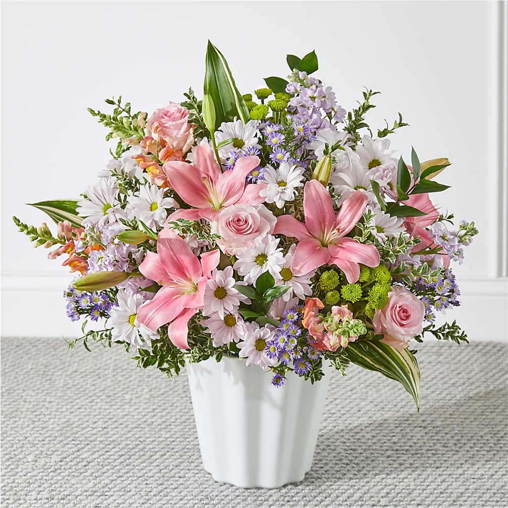 Abundant Compassion Floor Basket – YOLE'S FLOWERS, New Orleans LA