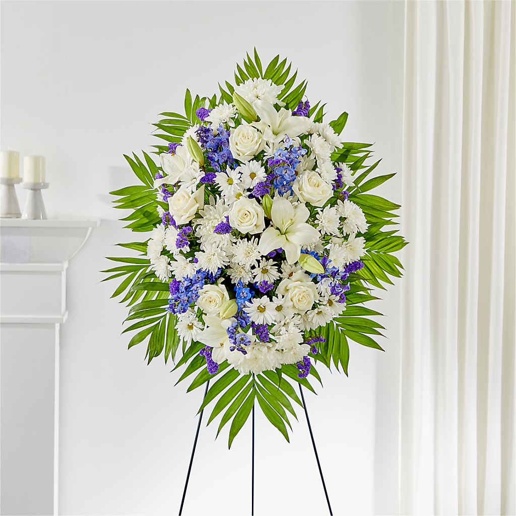 At Rest Standing Spray – YOLE'S FLOWERS, New Orleans LA