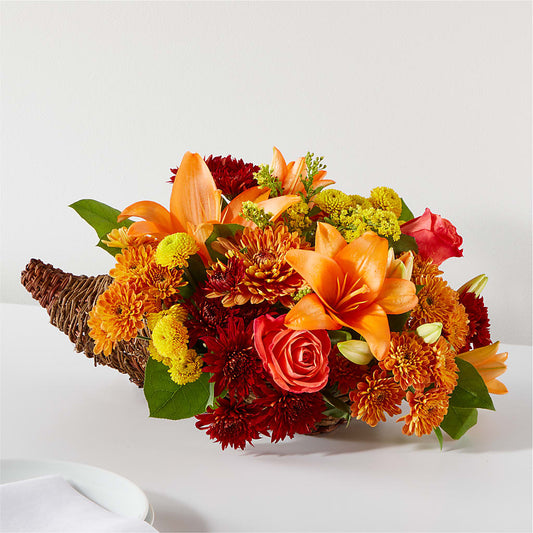 Bouquet of Blessings Cornucopia – YOLE'S FLOWERS, New Orleans LA