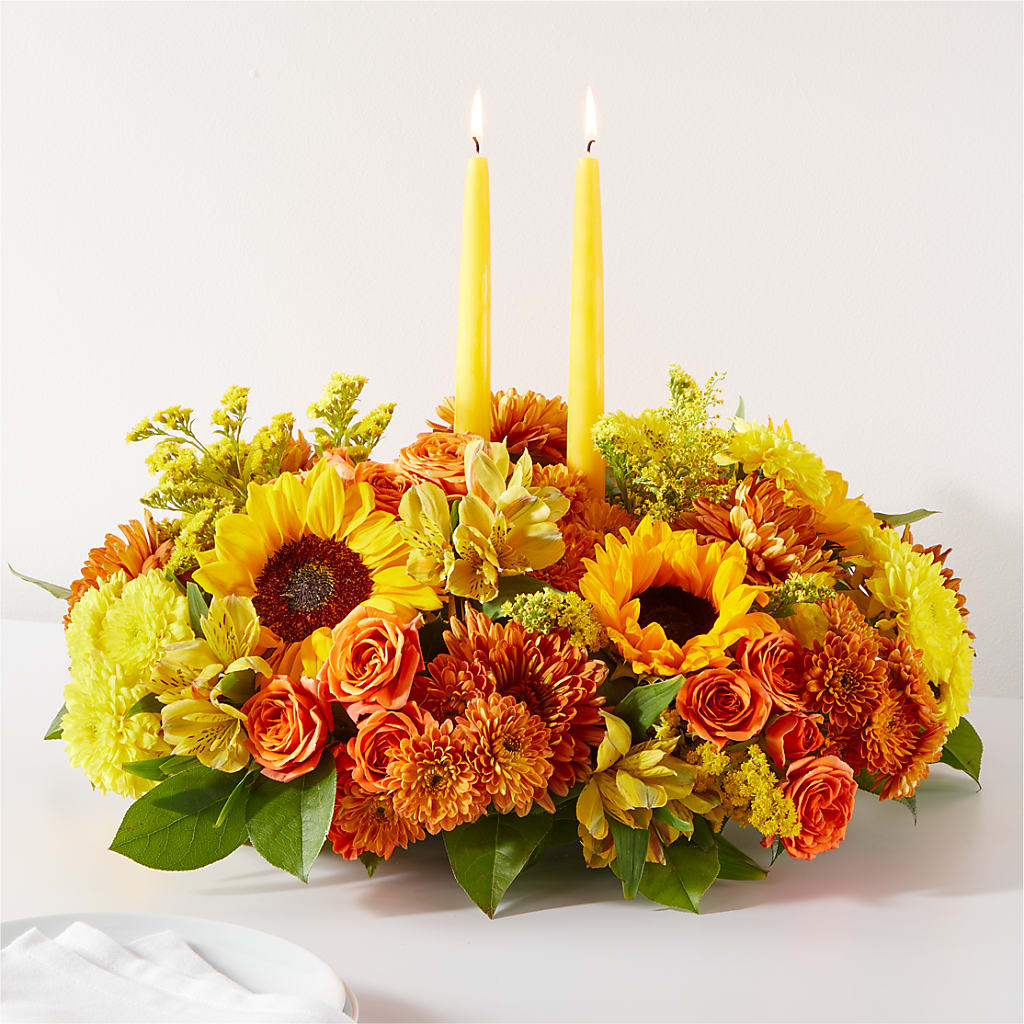 Autumn Harmony Centerpiece – YOLE'S FLOWERS, New Orleans LA