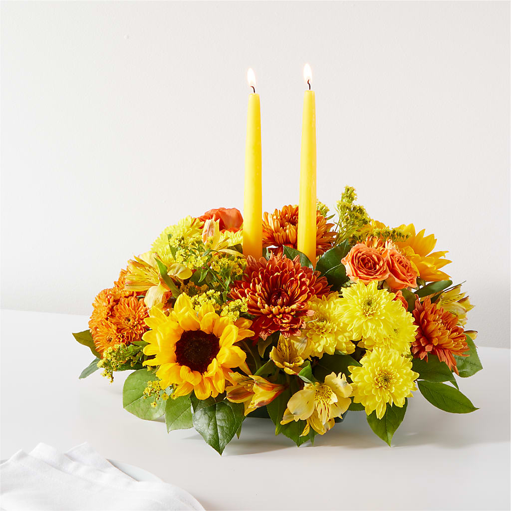 Autumn Harmony Centerpiece – YOLE'S FLOWERS, New Orleans LA