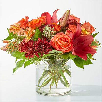 Crimson Leaves Bouquet – YOLE'S FLOWERS, New Orleans LA