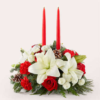 Seasonal Festivities Centerpiece – YOLE'S FLOWERS, New Orleans LA
