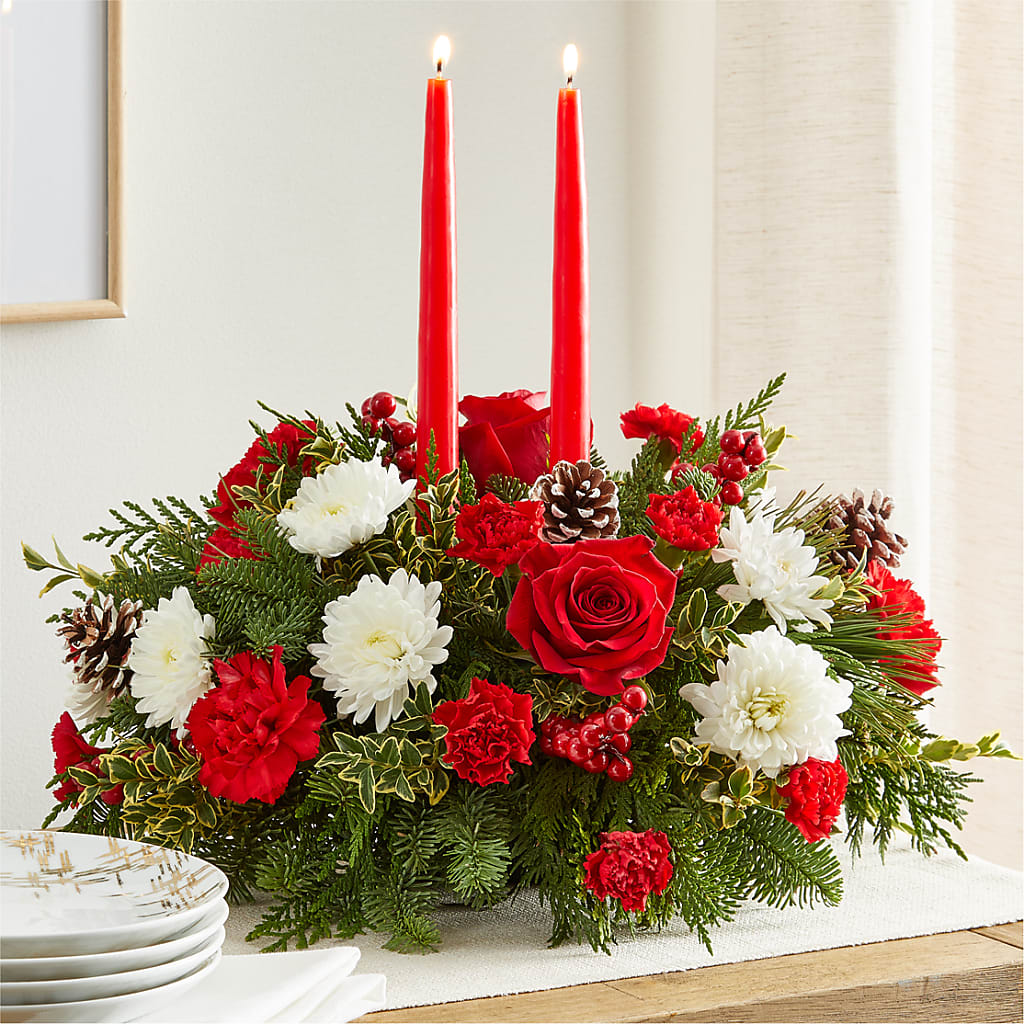 Holiday Soiree Centerpiece – YOLE'S FLOWERS, New Orleans LA