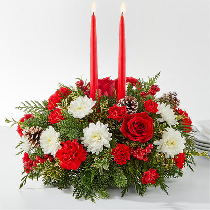 Holiday Soiree Centerpiece – YOLE'S FLOWERS, New Orleans LA