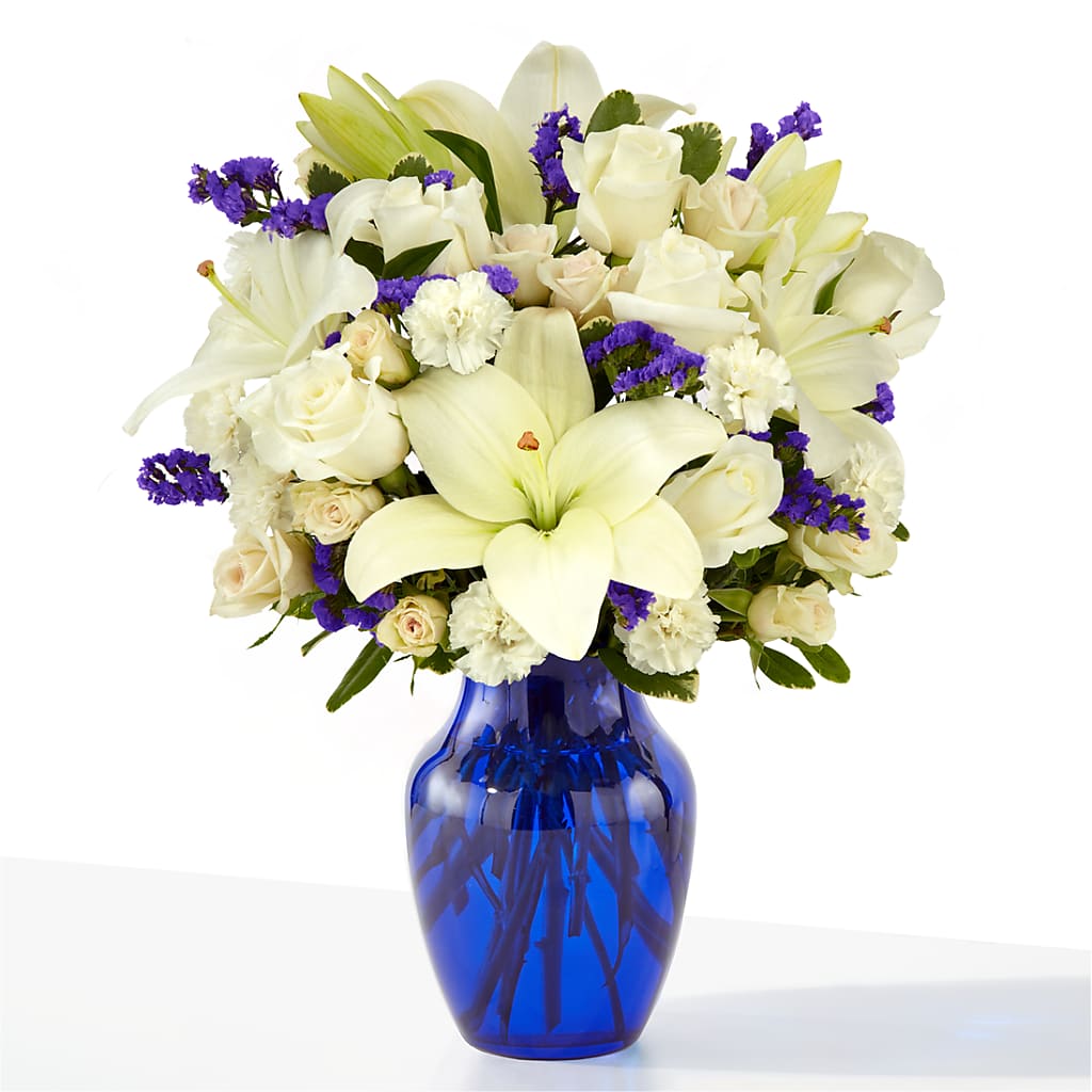 Sapphire Rush Bouquet – YOLE'S FLOWERS, New Orleans LA