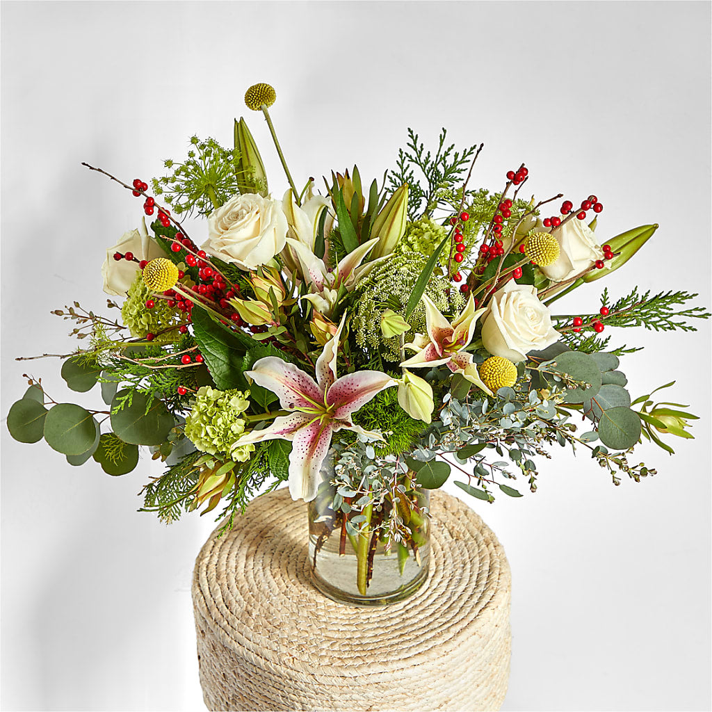 Berry & Bright Bouquet – YOLE'S FLOWERS, New Orleans LA