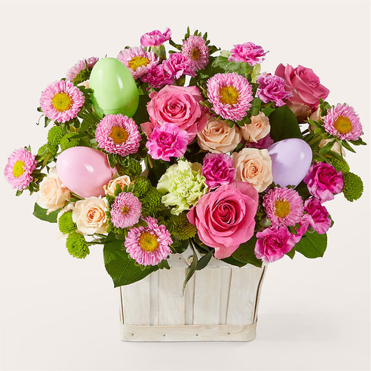 Get Eggcited Basket – YOLE'S FLOWERS, New Orleans LA