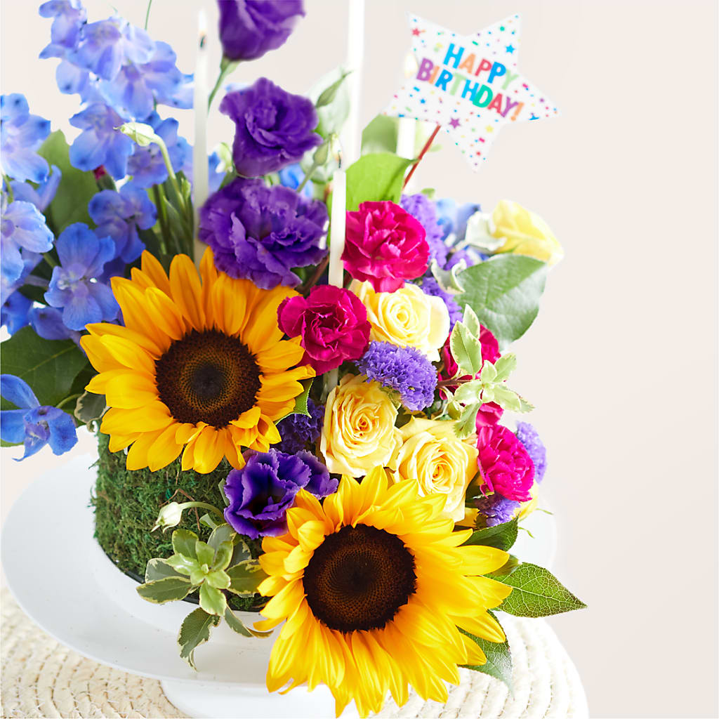 Star of the Day Floral Cake – YOLE'S FLOWERS, New Orleans LA