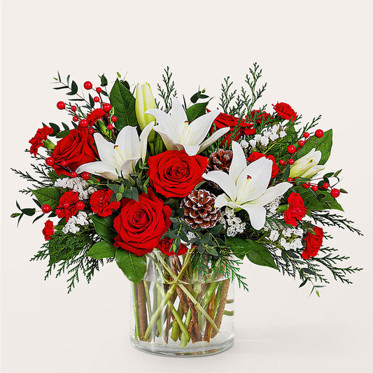 Best in Snow Bouquet – YOLE'S FLOWERS, New Orleans LA