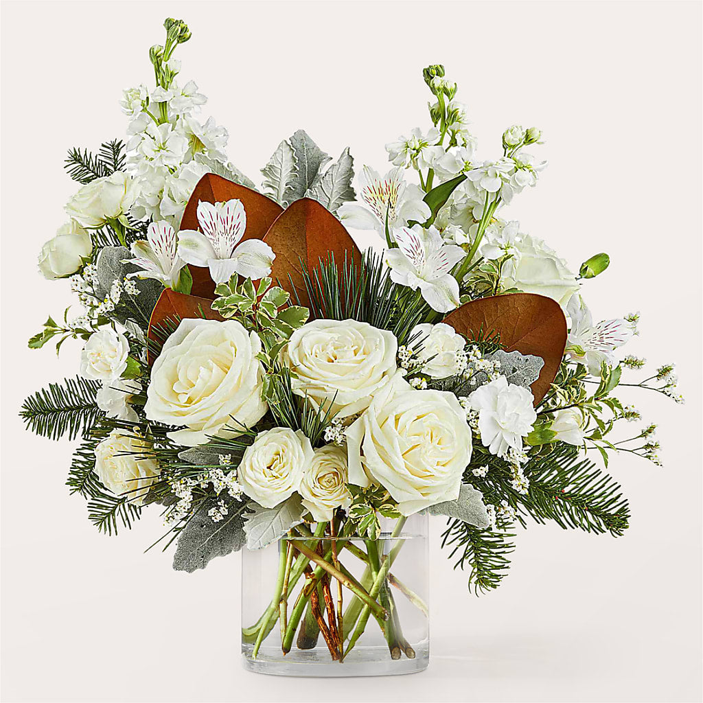 Fresh Snowfall Bouquet – YOLE'S FLOWERS, New Orleans LA