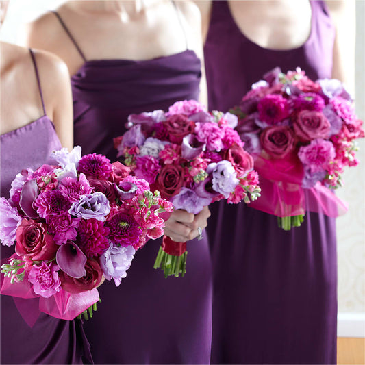 Bridesmaid's Garden Bouquet – YOLE'S FLOWERS, New Orleans LA