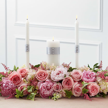 Worldwide Romance Unity Candle Arrangement – YOLE'S FLOWERS, New Orleans LA