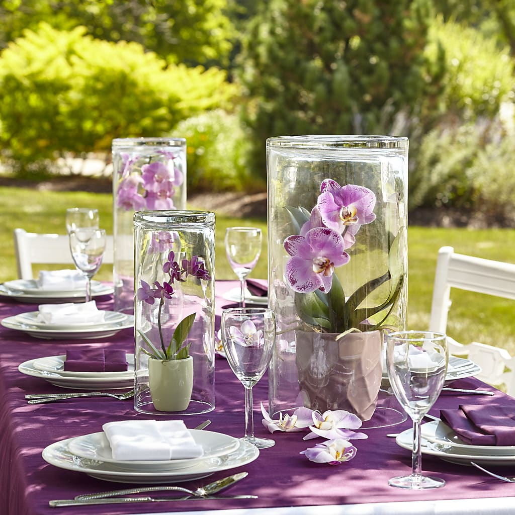 Dramatic Garden Centerpiece – YOLE'S FLOWERS, New Orleans LA