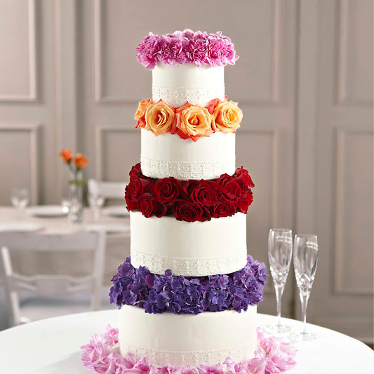 Infinite Love Cake Décor – YOLE'S FLOWERS, New Orleans LA