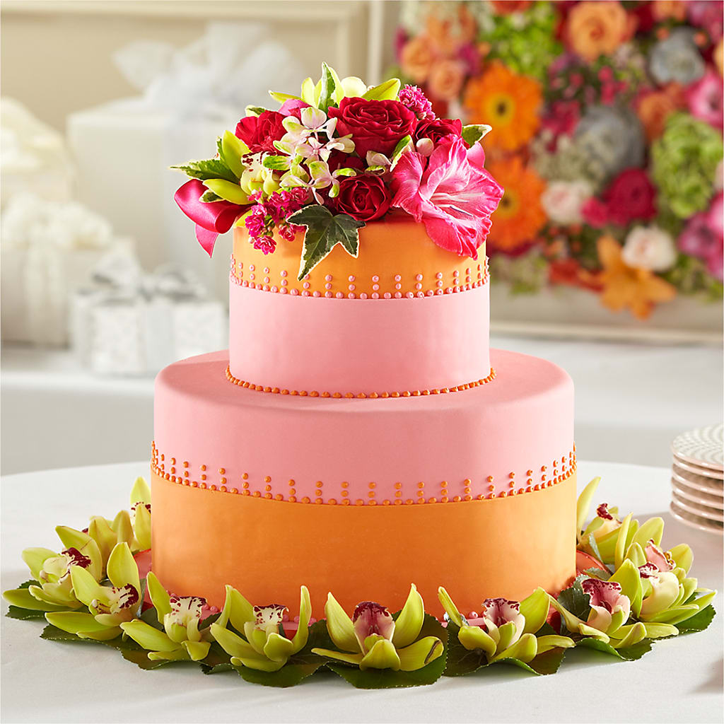 Sweet Citrus Cake Decor – YOLE'S FLOWERS, New Orleans LA