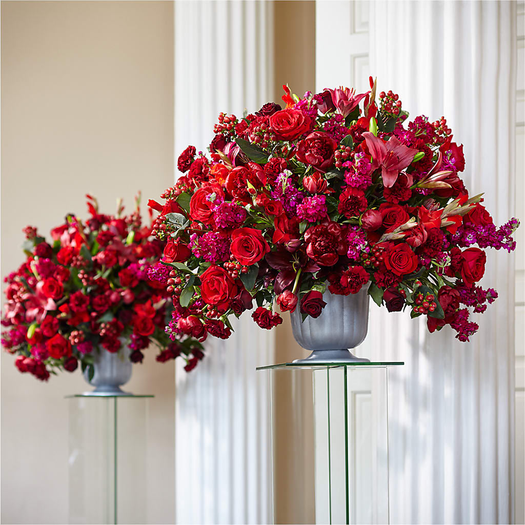 Love & Honor Arrangement – YOLE'S FLOWERS, New Orleans LA