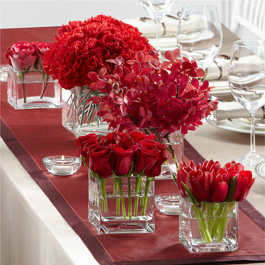 Modern Grace Centerpiece – YOLE'S FLOWERS, New Orleans LA