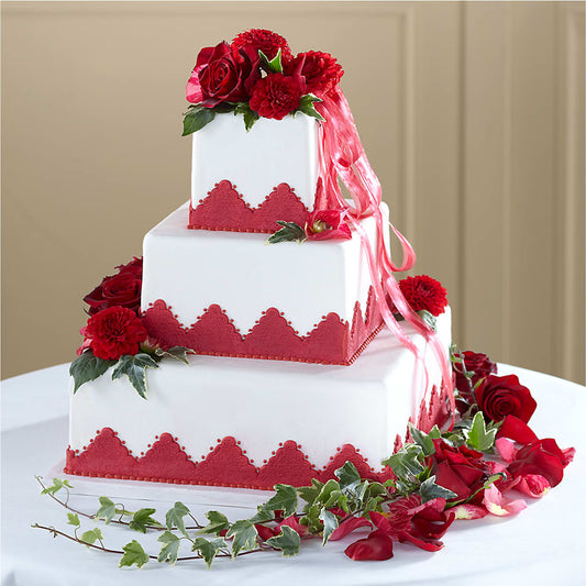 Forever Happiness Cake Decor – YOLE'S FLOWERS, New Orleans LA