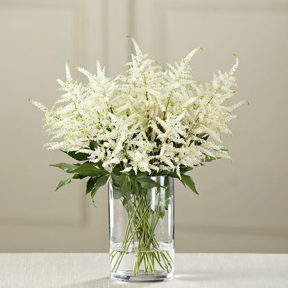 White Astilbe Bouquet – YOLE'S FLOWERS, New Orleans LA